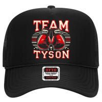 Team Tyson Family Personalized Name Vintage Tyson High Crown Mesh Back Trucker Hat