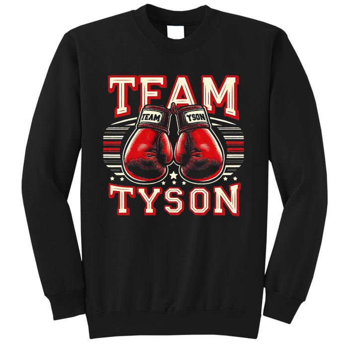 Team Tyson Family Personalized Name Vintage Tyson Sweatshirt