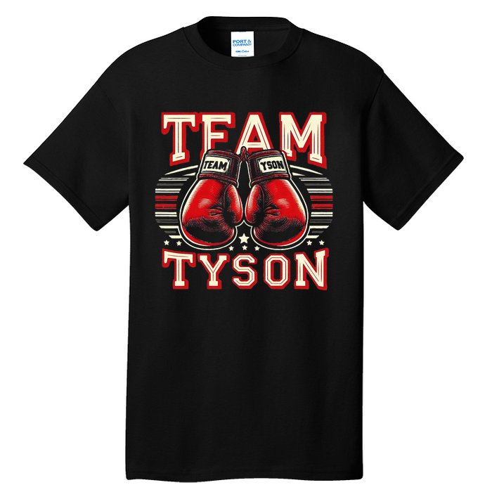 Team Tyson Family Personalized Name Vintage Tyson Tall T-Shirt