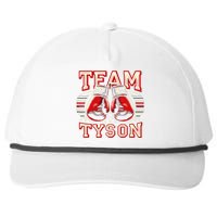 Team Tyson Family Personalized Name Vintage Tyson Snapback Five-Panel Rope Hat