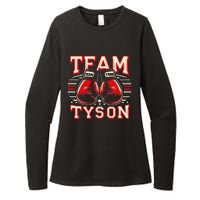 Team Tyson Family Personalized Name Vintage Tyson Womens CVC Long Sleeve Shirt