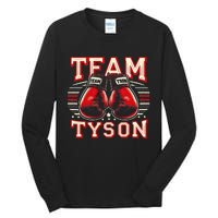 Team Tyson Family Personalized Name Vintage Tyson Tall Long Sleeve T-Shirt