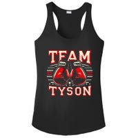 Team Tyson Family Personalized Name Vintage Tyson Ladies PosiCharge Competitor Racerback Tank