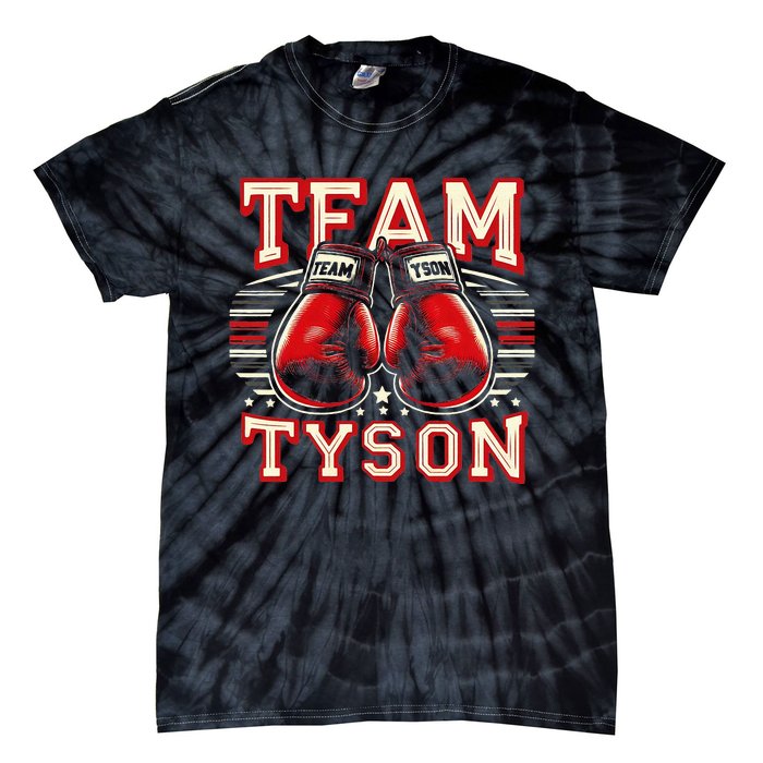 Team Tyson Family Personalized Name Vintage Tyson Tie-Dye T-Shirt