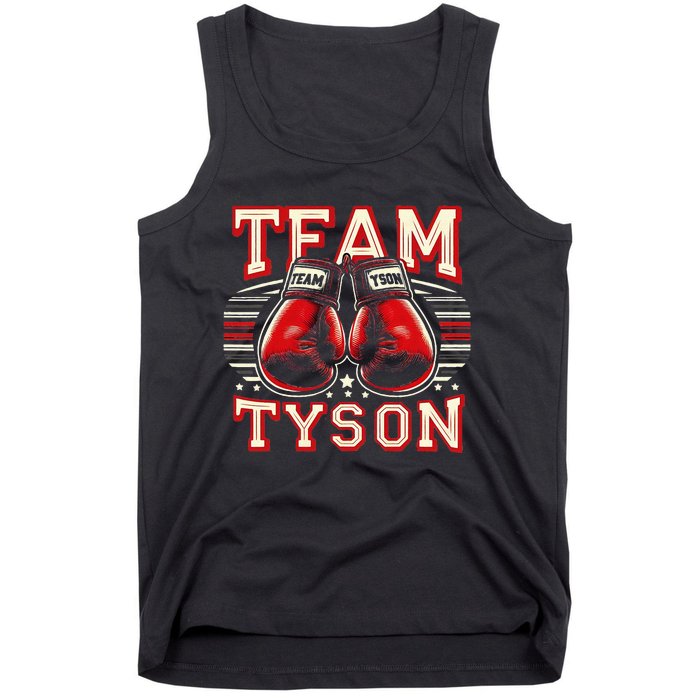 Team Tyson Family Personalized Name Vintage Tyson Tank Top