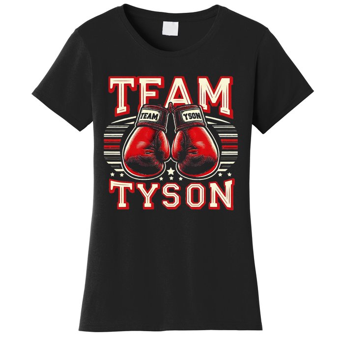 Team Tyson Family Personalized Name Vintage Tyson Women's T-Shirt