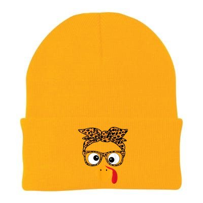 Thanksgiving Turkey Face Knit Cap Winter Beanie