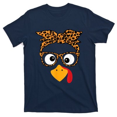 Thanksgiving Turkey Face T-Shirt