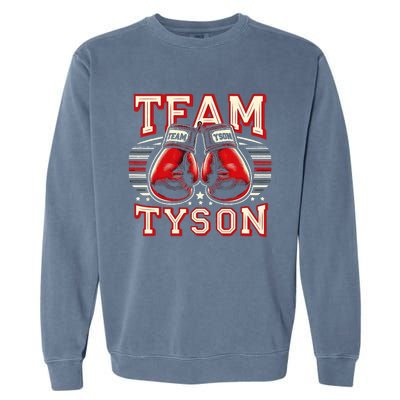 Team Tyson Family Personalized Name Garment-Dyed Sweatshirt