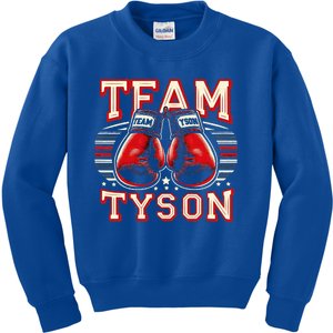 Team Tyson Family Personalized Name Kids Sweatshirt