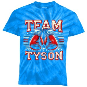 Team Tyson Family Personalized Name Kids Tie-Dye T-Shirt