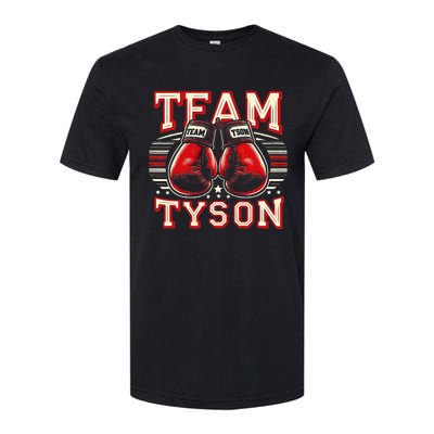 Team Tyson Family Personalized Name Softstyle CVC T-Shirt