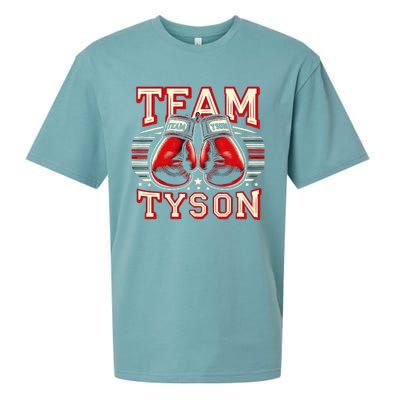 Team Tyson Family Personalized Name Sueded Cloud Jersey T-Shirt