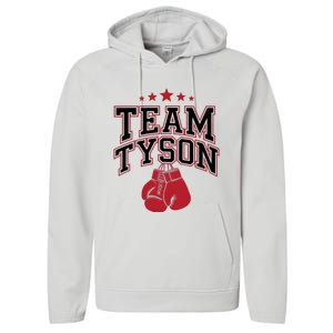 Team Tyson Family Personalized Name Performance Fleece Hoodie