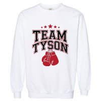 Team Tyson Family Personalized Name Garment-Dyed Sweatshirt