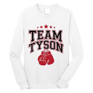 Team Tyson Family Personalized Name Long Sleeve Shirt