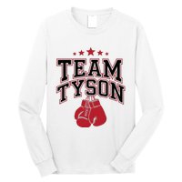 Team Tyson Family Personalized Name Long Sleeve Shirt