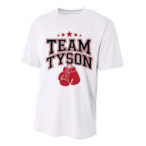 Team Tyson Family Personalized Name Performance Sprint T-Shirt