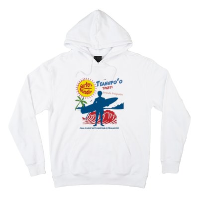 Teahupo Tahiti French Polynesia Surfer Hoodie