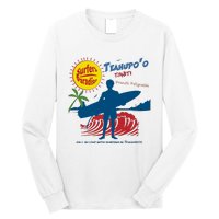 Teahupo Tahiti French Polynesia Surfer Long Sleeve Shirt