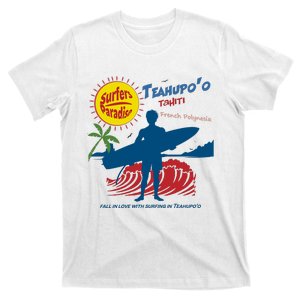 Teahupo Tahiti French Polynesia Surfer T-Shirt