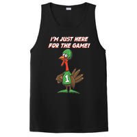 Thanksgiving Turkey Football Player Just Here for the Game PosiCharge Competitor Tank