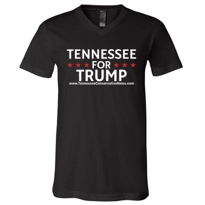 Tnconews1 Tennessee For Trump V-Neck T-Shirt