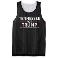 Tnconews1 Tennessee For Trump Mesh Reversible Basketball Jersey Tank