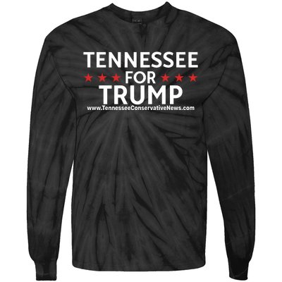 Tnconews1 Tennessee For Trump Tie-Dye Long Sleeve Shirt