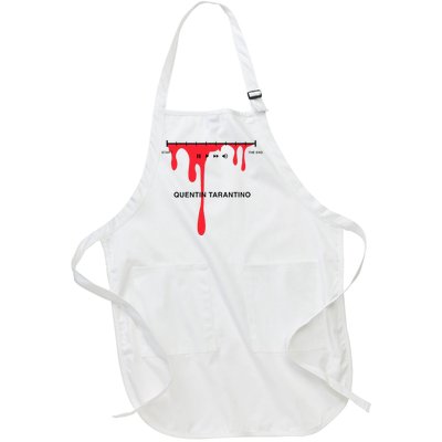 The Tarantino Film For Movie Fans Full-Length Apron With Pockets