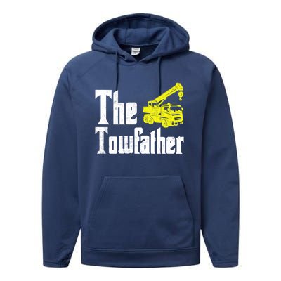 The Towfather Father’S Day Gifts Performance Fleece Hoodie