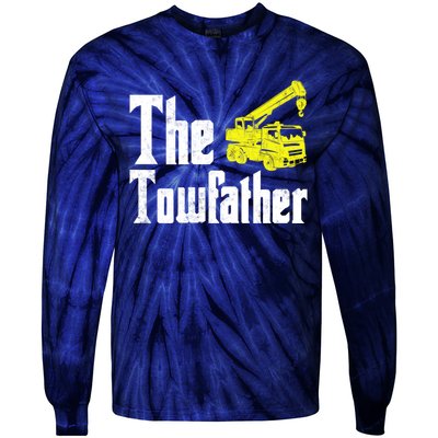 The Towfather Father’S Day Gifts Tie-Dye Long Sleeve Shirt