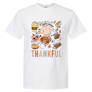 Thanksgiving Turkey Fall Thankful Graphic Family Garment-Dyed Heavyweight T-Shirt