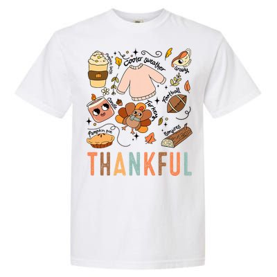 Thanksgiving Turkey Fall Thankful Graphic Family Garment-Dyed Heavyweight T-Shirt