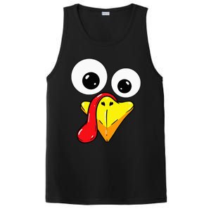 Thanksgiving Turkey Face Matching Family Costume PosiCharge Competitor Tank