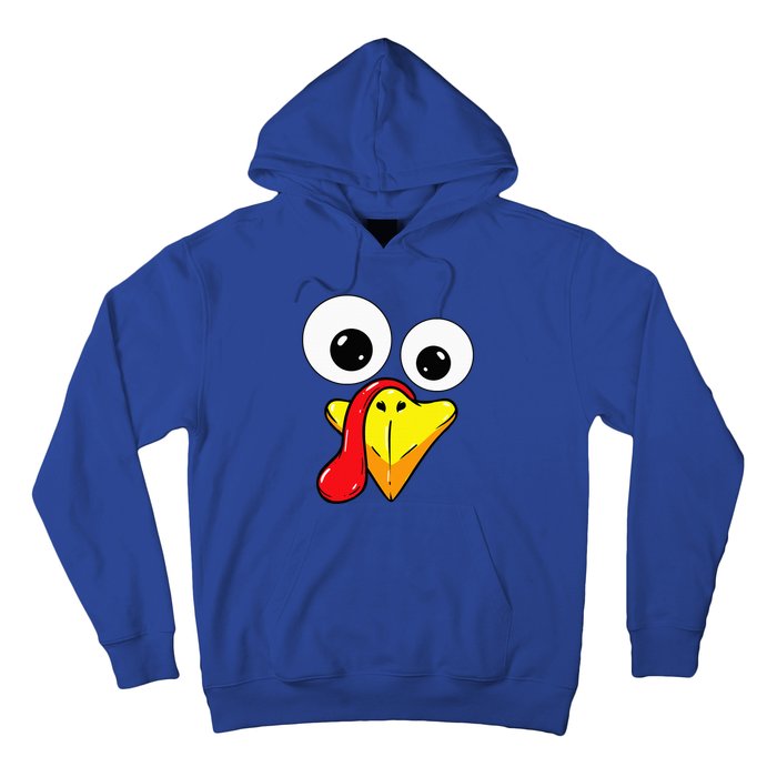 Thanksgiving Turkey Face Matching Family Costume Hoodie