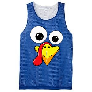 Thanksgiving Turkey Face Matching Family Costume Mesh Reversible Basketball Jersey Tank