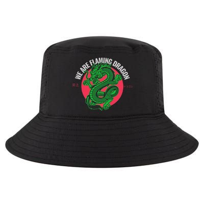 Tropic Thunder Flaming Dragon Funny  Cool Comfort Performance Bucket Hat