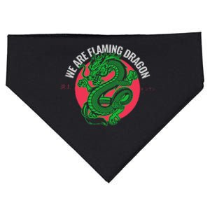 Tropic Thunder Flaming Dragon Funny  USA-Made Doggie Bandana