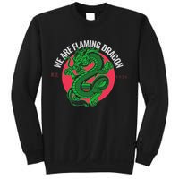 Tropic Thunder Flaming Dragon Funny  Sweatshirt