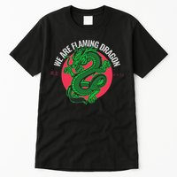 Tropic Thunder Flaming Dragon Funny  Tall T-Shirt