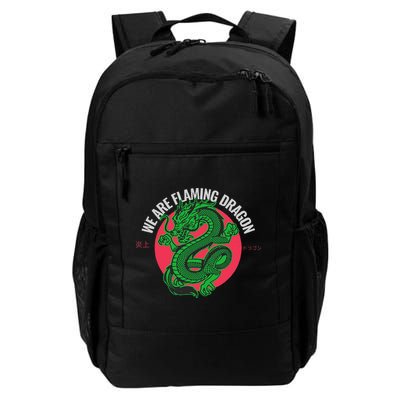Tropic Thunder Flaming Dragon Funny  Backpack