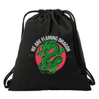 Tropic Thunder Flaming Dragon Funny  Drawstring Bag
