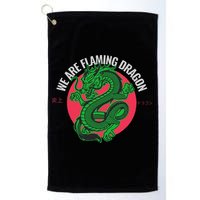 Tropic Thunder Flaming Dragon Funny  Golf Towel