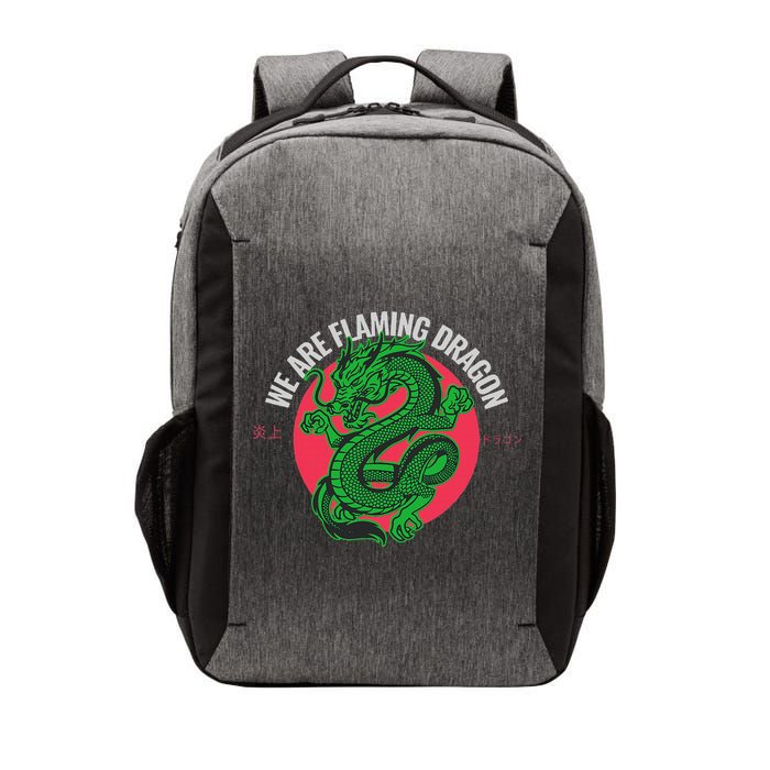 Tropic Thunder Flaming Dragon Funny  Vector Backpack