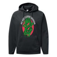 Tropic Thunder Flaming Dragon Funny  Classic Movie Performance Fleece Hoodie