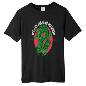 Tropic Thunder Flaming Dragon Funny  Classic Movie Tall Fusion ChromaSoft Performance T-Shirt