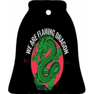 Tropic Thunder Flaming Dragon Funny  Classic Movie Ceramic Bell Ornament