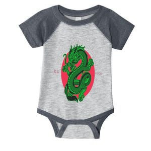 Tropic Thunder Flaming Dragon Funny  Classic Movie Infant Baby Jersey Bodysuit