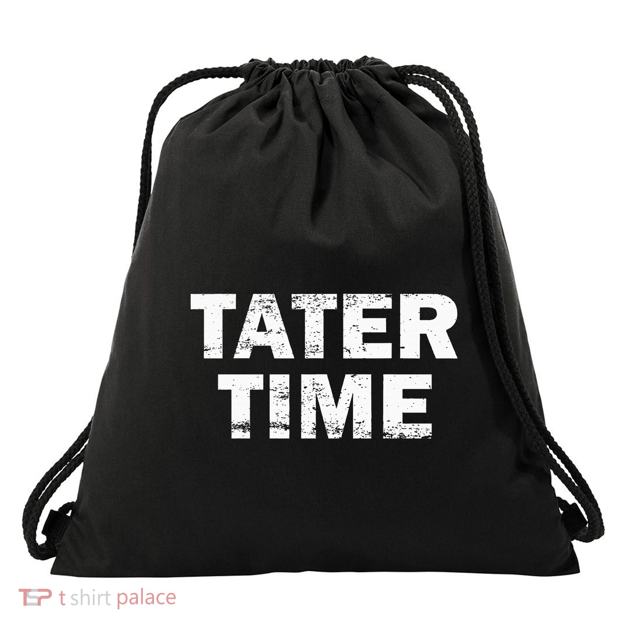 Tater Time Funny Thanksgiving Dinner Women Drawstring Bag